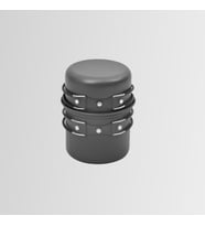 Nurgaz NG-200-M Mini Kamp Tencere Tava Seti