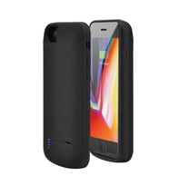 Apple iPhone 7 Uyumlu Zore Şarjlı Kılıf (Siyah)