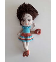 Yasemin Bebek Amigurumi Organik Oyuncak
