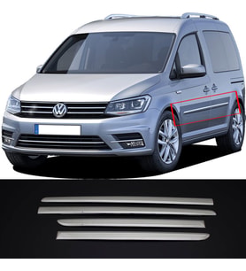 Volkswagen Caddy Yan Kapı Çitası Kromu Nikelajı 2015 Sonrası