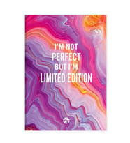 Metalik Notebook Düz Defter Limited Edition 17x24 (Mor)