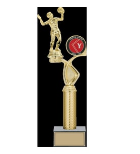 ODAK KUPA - Figürlü Kupalar - Voleybol Kadın Figürlü Kupalar FG-015 A - 40 cm
