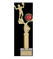 ODAK KUPA - Figürlü Kupalar - Voleybol Kadın Figürlü Kupalar FG-015 A - 40 cm