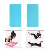 Yoga Diz Dirsek Destek Yastığı Kaymaz Mat 6 mm Mavi