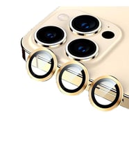 BİNANO METAL RİNG IPHONE 14 PRO/14 PRO MAX GOLD KAMERA KORUYUCU
