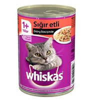Whiskas Sığır Etli Kedi Konservesi 400 gr