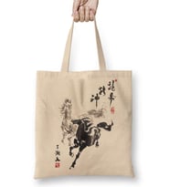 Paired Horses Bez Çanta Uzun Saplı