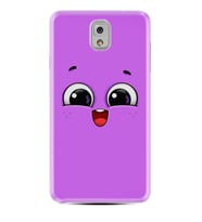 Samsung Note 3 4 5 8 9 20 Ultra 10 Lite Kılıf Desenli Silikon Purple Sweety 1717