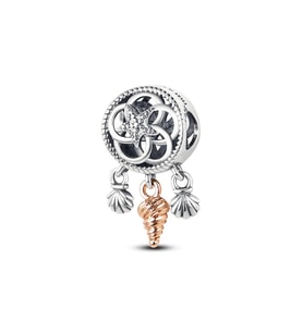 Nur Silver Deniz Kabuğu Gümüş Charm NUR-BL08809