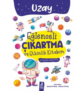 Eğlenceli Çıkartma ve Etkinlik Kitabım - Uzay
