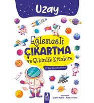 Eğlenceli Çıkartma ve Etkinlik Kitabım - Uzay