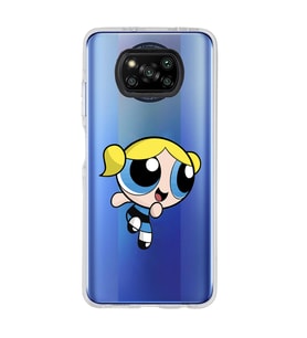 Poco X3 PRO / X3 NFC Uyumlu Bubbles Tasarımlı Şeffaf Telefon Kılıfı