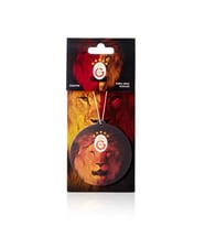 Resmi Lisanslı Galatasaray 5 Yıldızlı Tasarım Oto Asma Koku Dikiz Aynası Araç Kokusu (Egzotik Koku) (Sarı-Kırmızı)