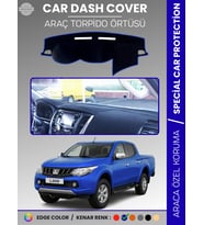 MITSUBISHI L200 (2015-2021) Torpido Örtüsü Ön Göğüs Koruma Araca Özel Tam Uyum Kaymaz