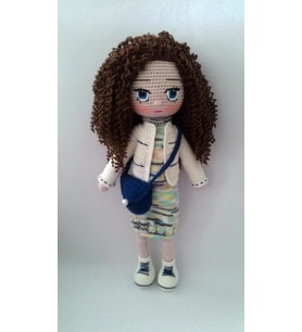 Nesrin Bebek Amigurumi Organik Oyuncak