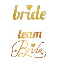 DÖVME TEAM BRIDE KALPLİ VARAKLI ALTIN PK:12-