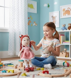 El Yapımı Çocuk Hediyesi Amigurumi Oyuncak Bebek