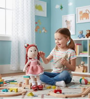 El Yapımı Çocuk Hediyesi Amigurumi Oyuncak Bebek