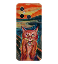 Xiaomi Redmi 12C Kılıf Silikon Desen Özel Seri Tablo Cat 1788