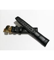 Fado &Hertür Saate &Uygun  Kelebek  Toka 22 MM  siyah   Kordon(181) altın  toka