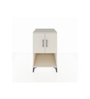Kronos Komodin 2 Raflı 2 Kapaklı 60x59x96 Aytaşı-Aytaşı