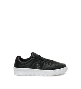 U.S. Polo Assn. Vasıly Wmn Lt 3Fx Beyaz Kadın Sneakes (Siyah)