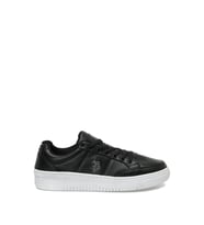 U.S. Polo Assn. Vasıly Wmn Lt 3Fx Beyaz Kadın Sneakes (Siyah)