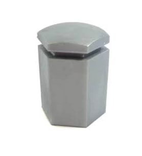 Bijon Kapağı Metalik Gri 17x32mm - 1008212 Wisco - Opel Corsa C Astra G Zafira Uyumlu