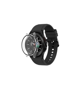 Watch 5 44mm Wall Camlı Kasa Ekran Koruyucu - Şeffaf
