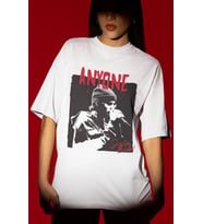 Tasarım Anyone Justin Bieber Şarkıcı Baskılı Unisex Oversize Tişört