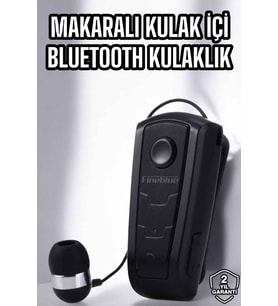 Makaralı Bluetooth Kulaklık Çağrı Cevaplama Kablolu Uzun Pil Ömrü