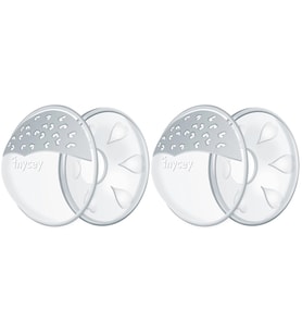 Mycey Ultra Yumuşak Göğüs Kalkanı Seti (2 Li Set) (Şeffaf)