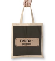 My Name is Panda 1 We Bare Bears Bez Çanta Uzun Saplı