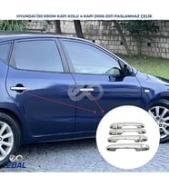 Hyundai i30 Krom Kapı Kolu 4 Kapı 2006-2011 ARASI P. Çelik