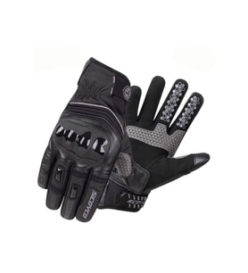 Motosiklet Eldiveni Deri Ve Cordura Reflektörlü Su Geçirmez Özel İç Mebran Dirençli Motor Eldiveni