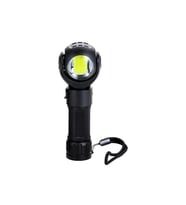 S-link SL-F860 3W Cob+3W Led Pilli Dönebilen Çift Başlıklı Manyatik Tutuculu El Feneri