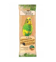 Gold Wings Meyveli Muhabbet Kuş Kraker 3'lü
