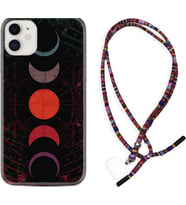 Apple iPhone 11 12 13 Mini Kılıf Boyun Asklı Rasta Silikon Epiclys 1645
