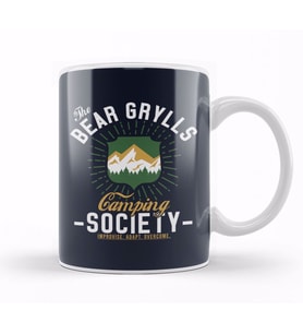 The Bear Grylls Camping Society Kupa Bardak Porselen