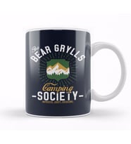 The Bear Grylls Camping Society Kupa Bardak Porselen