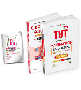 YKS TYT Matematik TEK Kitap ve Geometrinin Kara Kutusu 2li Dijital Çözümlü Çıkmı