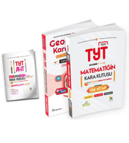 YKS TYT Matematik TEK Kitap ve Geometrinin Kara Kutusu 2li Dijital Çözümlü Çıkmı