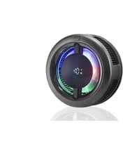 Manyetik Telefon Soğutucu Fan Rgb Dijital Ekranlı - Siyah Cx19