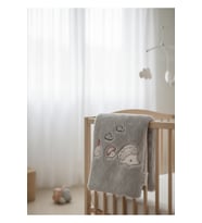 Basic Forest Welsoft Battaniye Gri 90x100 Cm.