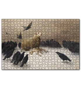 Cakapuzzle Izdırap Ağustos Friedrich Albrecht Schenck Görseli Puzzle Yapboz MDF (Ahşap) (120 Parça)