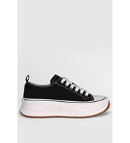 Lufian Shay Siyah Bayan Sneaker Spor Ayakkabı