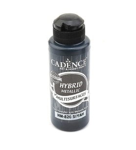 Cadence Hybrid Multisurface Metalik Boya 120 ml. HM-820 SİYAH 