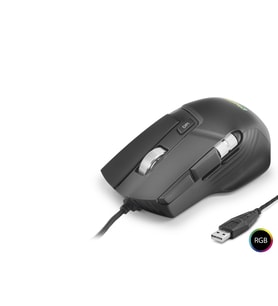X13 Mouse 12400 Dpi 10 Tuş Makro 1000 Hz Rgb - Siyah