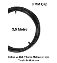 Koltuk ve Halı Yıkama Makineleri için 8 mm Çap 3,5 m Temiz Su Hortumu