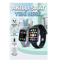 Akıllı Saat Nabız Ölçer Adımsayar Kalori Takipli GPS Uyumlu NFC Destekli Yeni Nesil